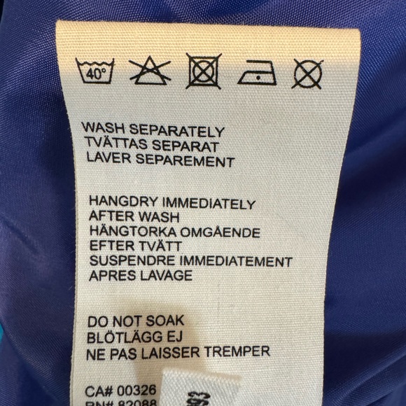 Abacus Blue Puffer Jacket Size L - Picture 4 of 11